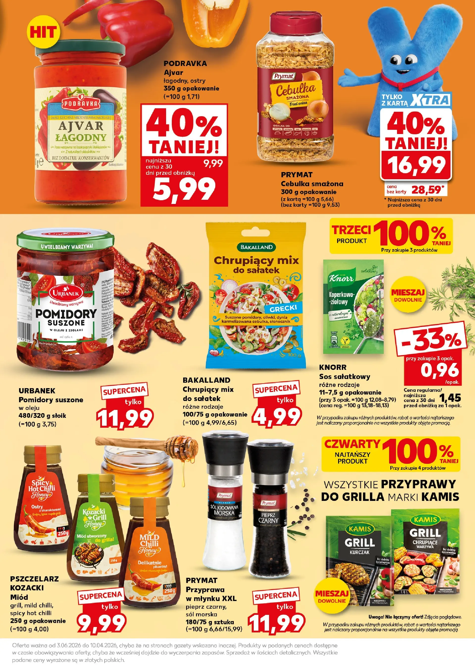 Kaufland gazetka - Super Piątek i Sobota od 05.06.2026 - od jutra PDF | Strona: 13 | Produkty: Karta, Papryka, Ajvar, Sól