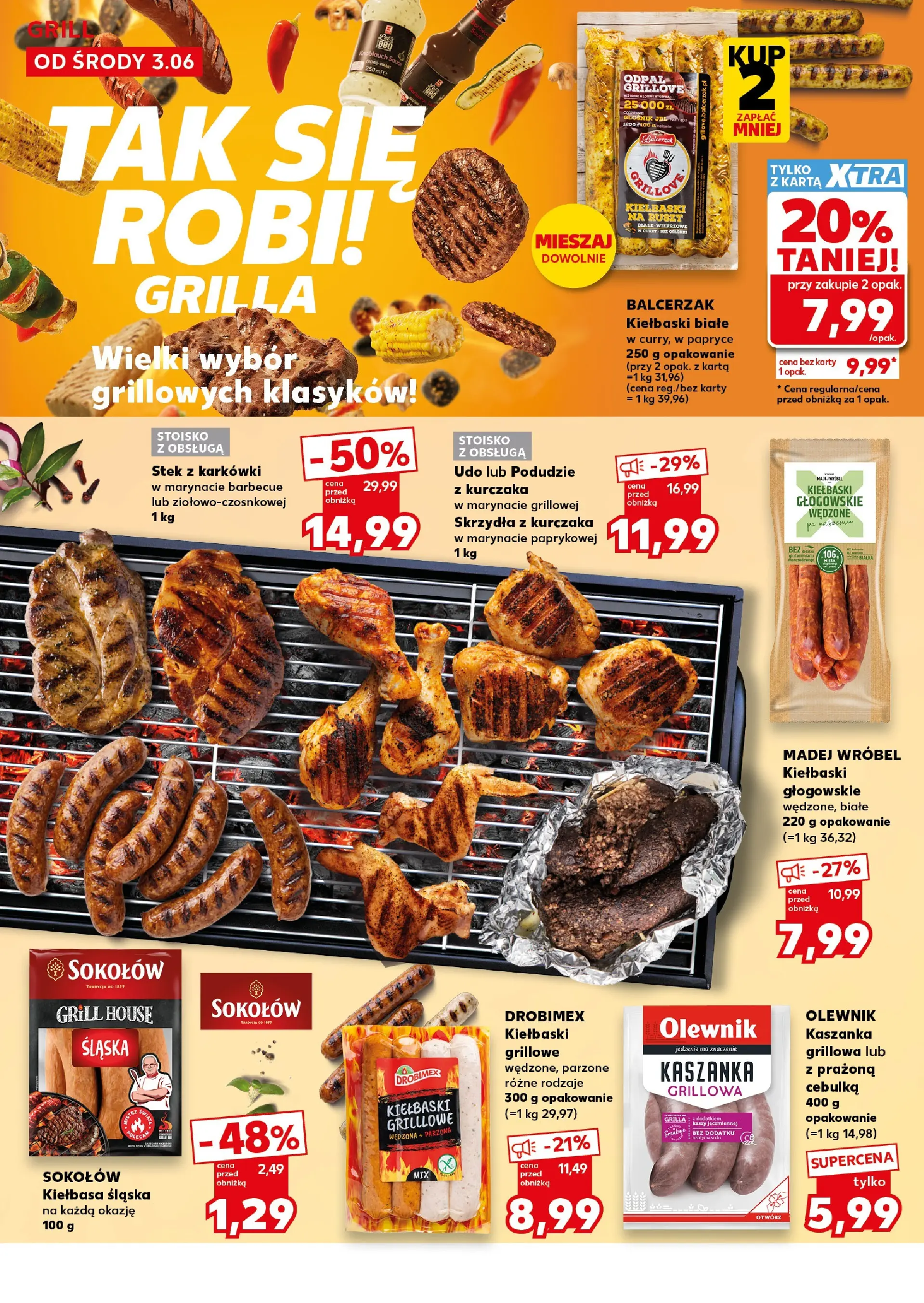 Kaufland gazetka - Super Piątek i Sobota od 05.06.2026 - od jutra PDF | Strona: 14 | Produkty: Kiełbasa, Grill, Kaszanka, Kiełbaski