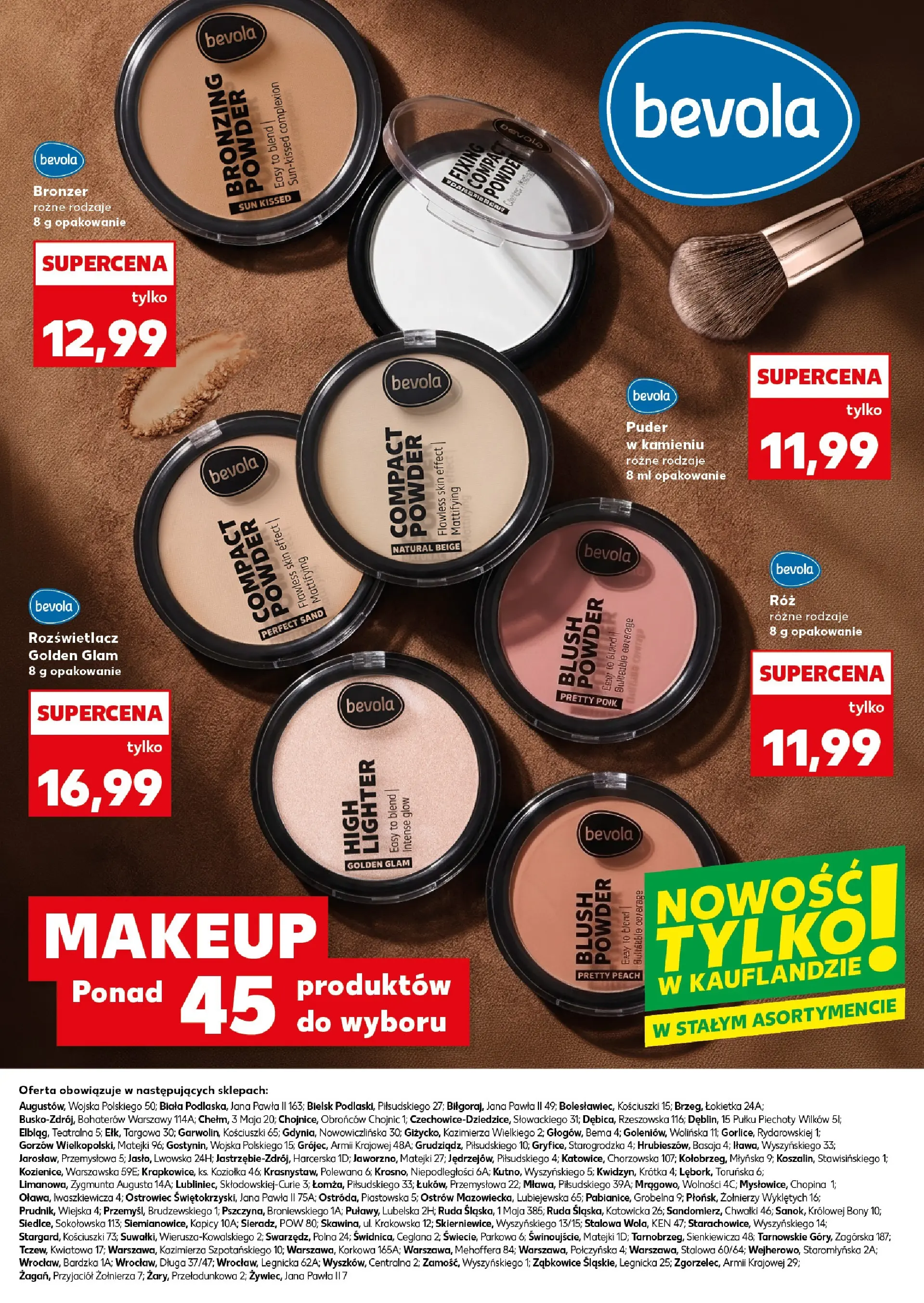 Kaufland gazetka - Super Piątek i Sobota od 05.06.2026 - od jutra PDF | Strona: 24 | Produkty: Puder, Bronzer, Rozświetlacz