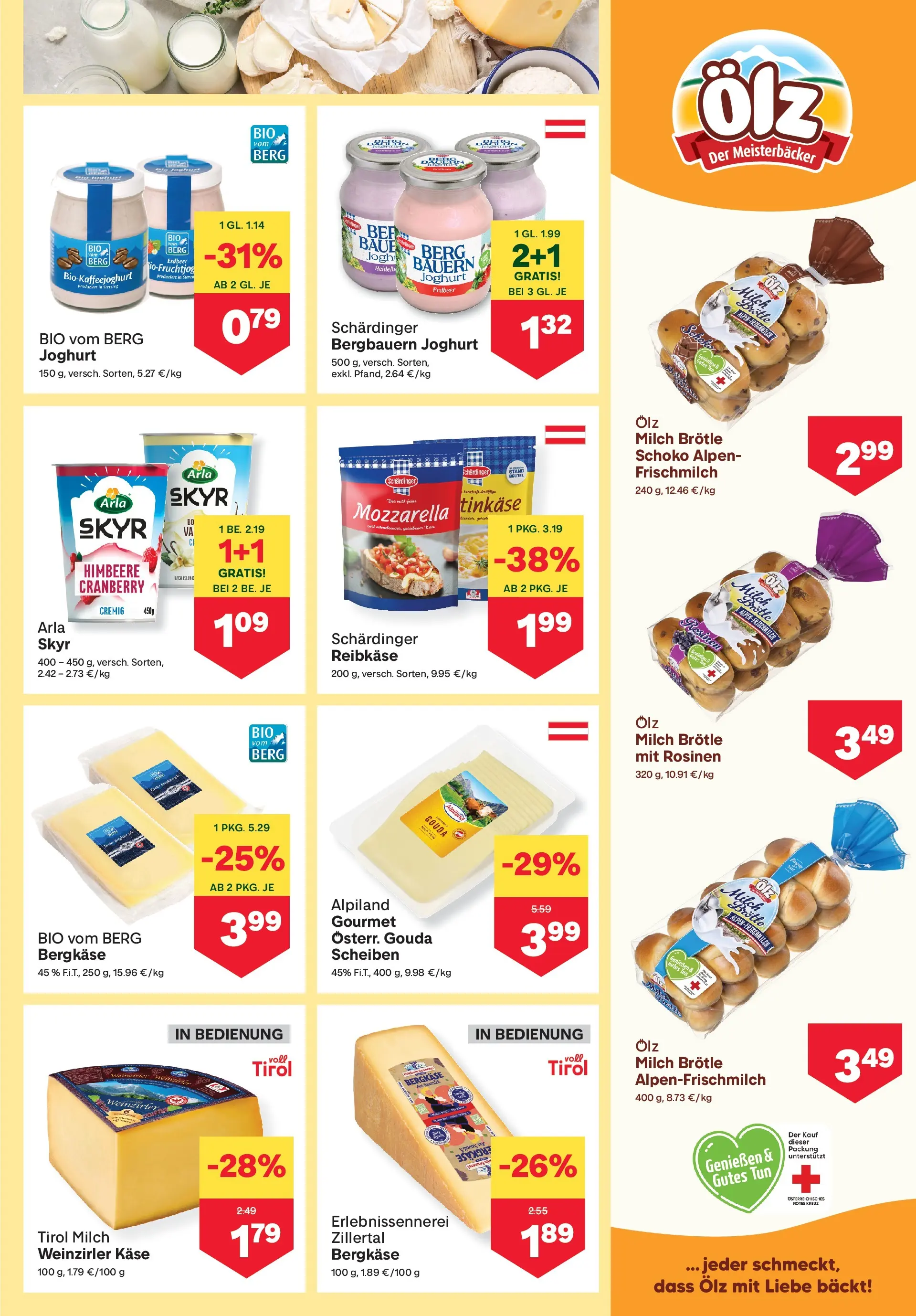 MPREIS Steyr von 10.06.2026 - Aktuelle Angebote | Seite: 5 | Produkte: Rosinen, Himbeere, Milch, Käse