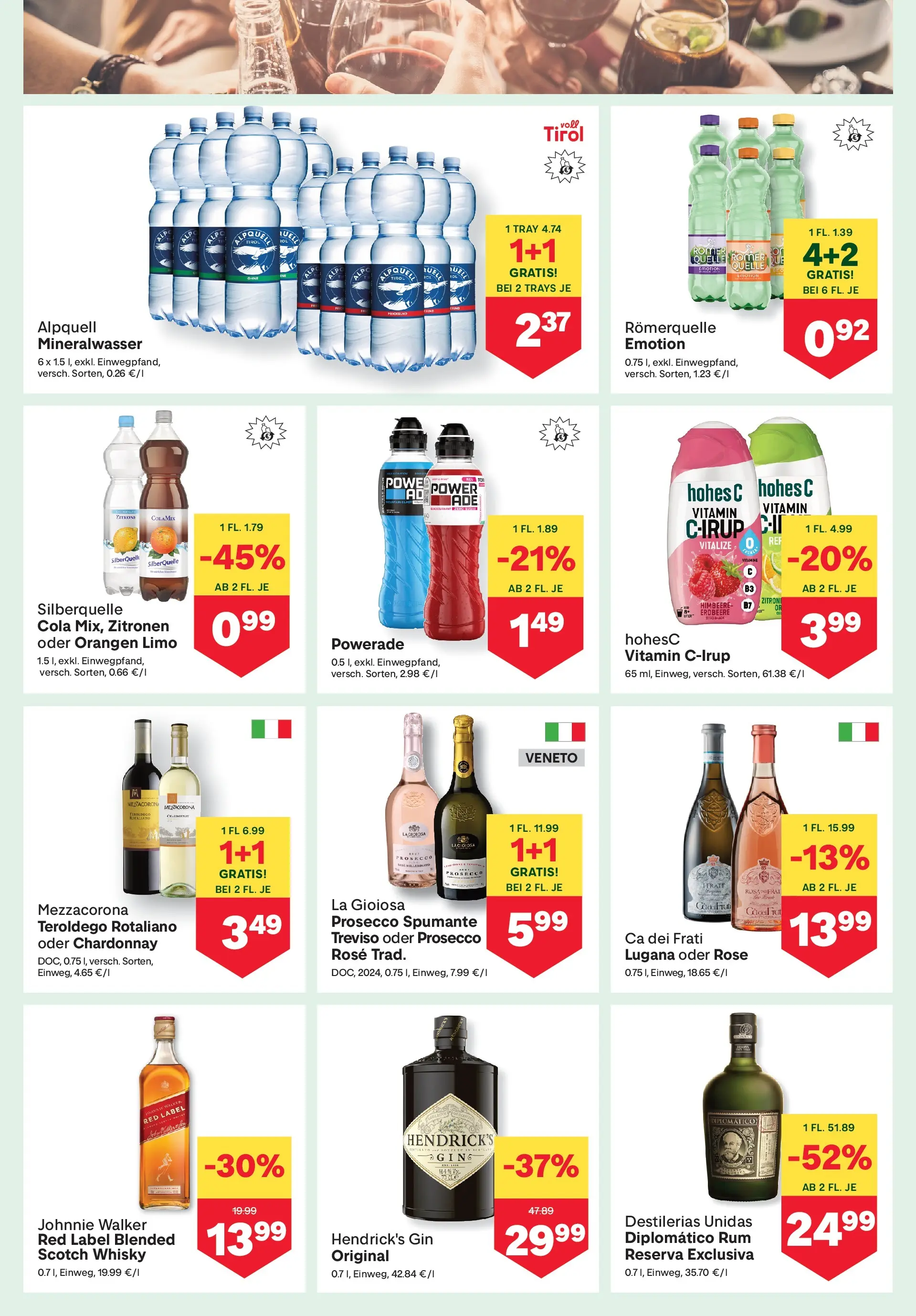 MPREIS Steyr von 10.06.2026 - Aktuelle Angebote | Seite: 10 | Produkte: Gin, Himbeere, Orangen