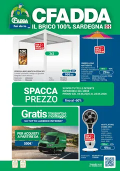 Anteprima del volantino CFadda - Spacca Prezzo valido a partire dal 03.06.2026