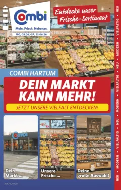 Combi Prospekt Hille ab 08.06.2026 gültig | Seite: 1