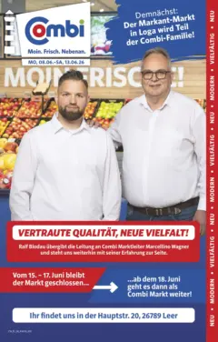 Combi Prospekt Leer ab 08.06.2026 gültig
