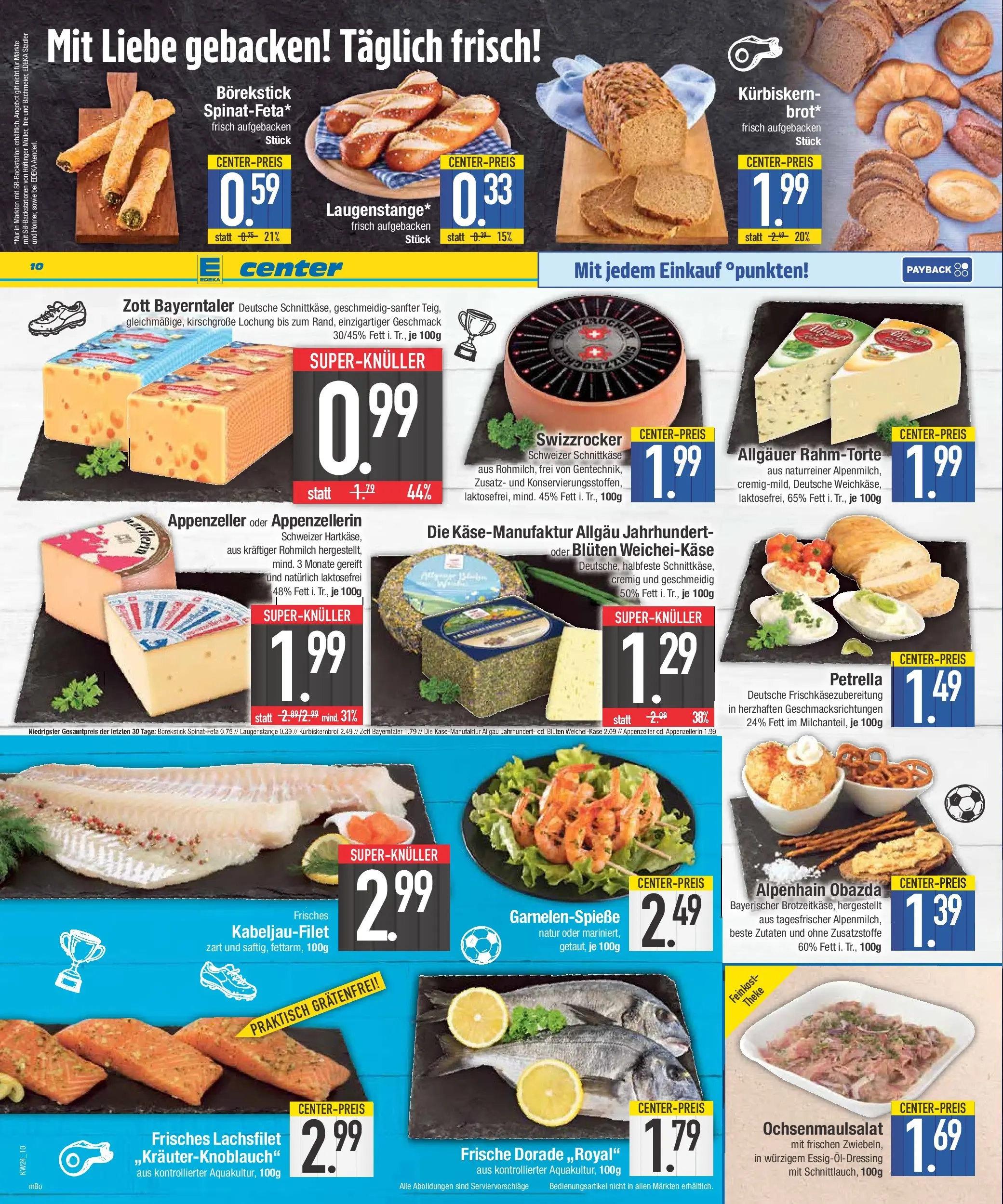 Edeka prospekt Abensberg (ab 07.06.2026) » Angebote Online | Seite: 10 | Produkte: Dorade, Theke