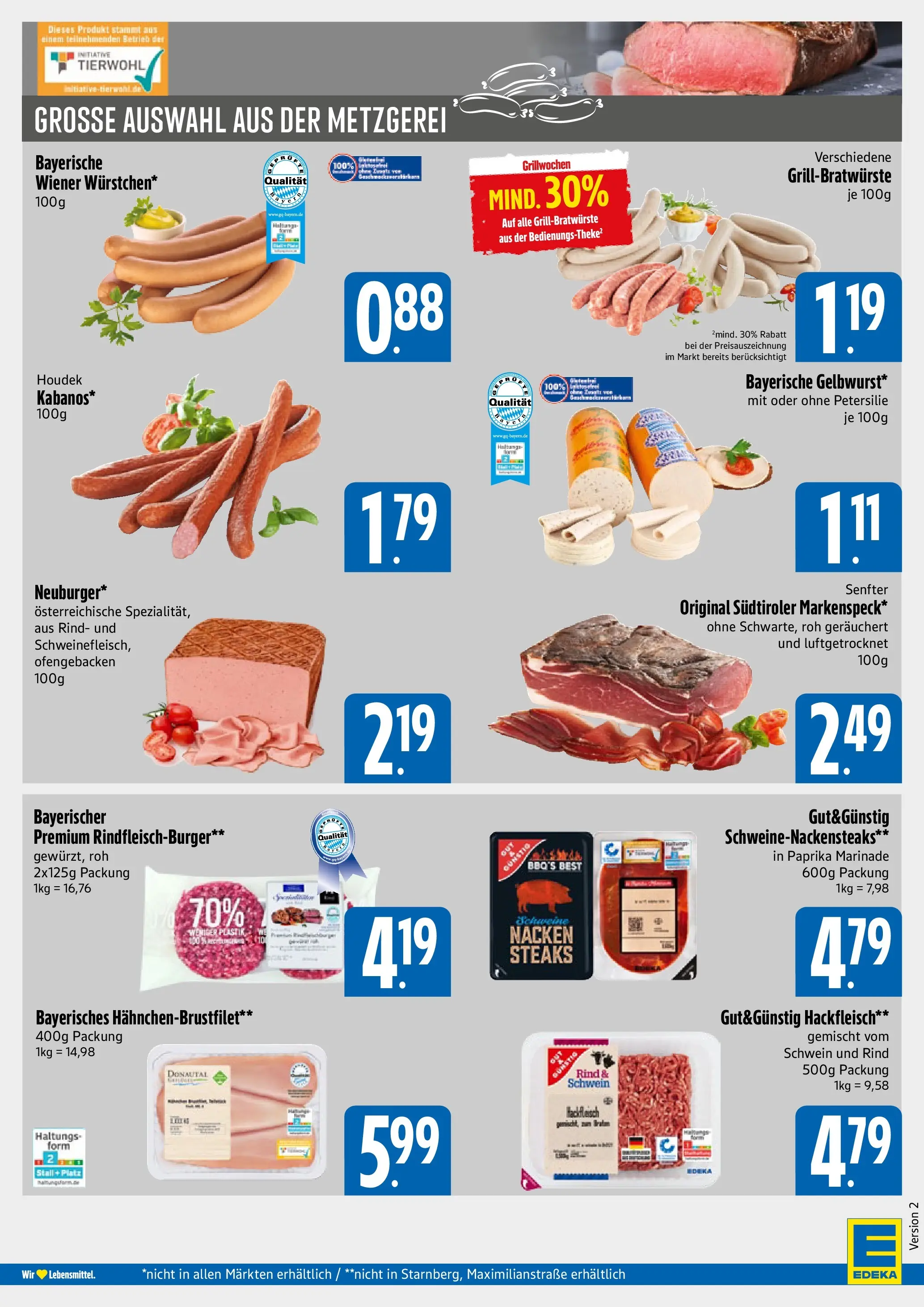 Angebote - E xpress: Wochenangebote (ab 07.06.2026) zum Blättern | Seite: 4 | Produkte: Paprika, Petersilie, Hackfleisch
