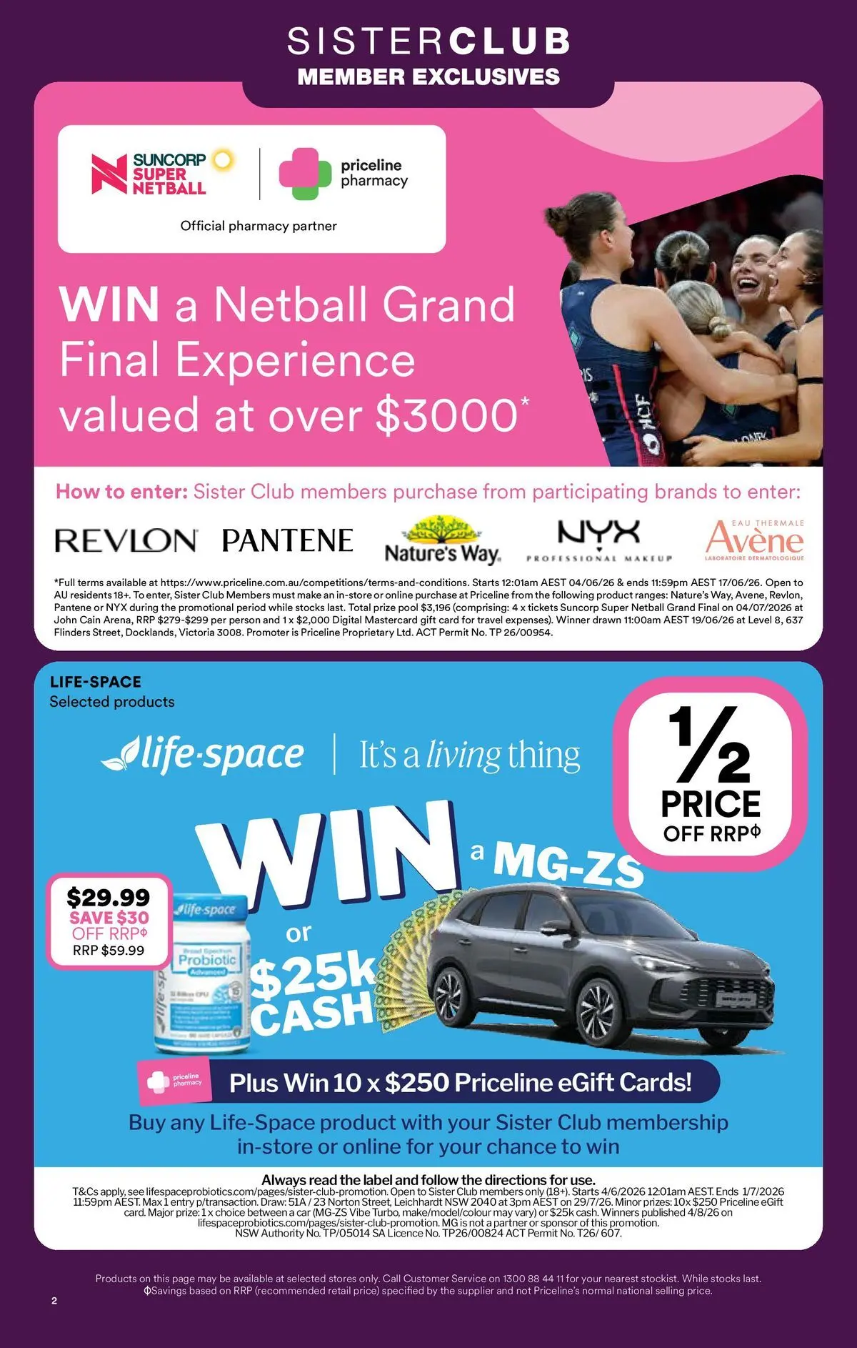 Priceline Pharmacy catalogue Albury - 03/06/2026 > weekly / monthly specials | Page: 2 | Products: Makeup, Digital