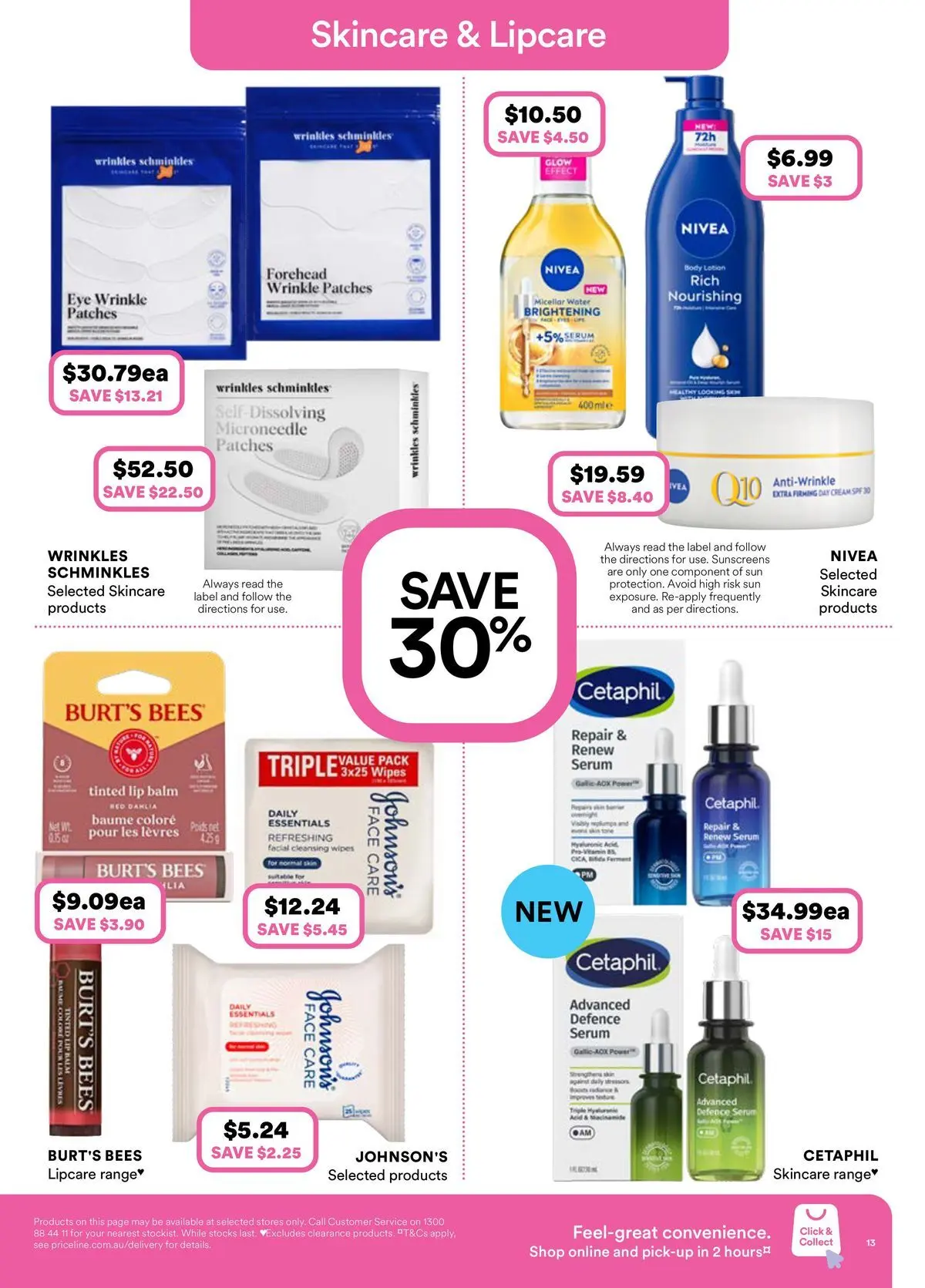 Priceline Pharmacy catalogue Albury - 03/06/2026 > weekly / monthly specials | Page: 13 | Products: Gate, Lotion, Water, Body lotion