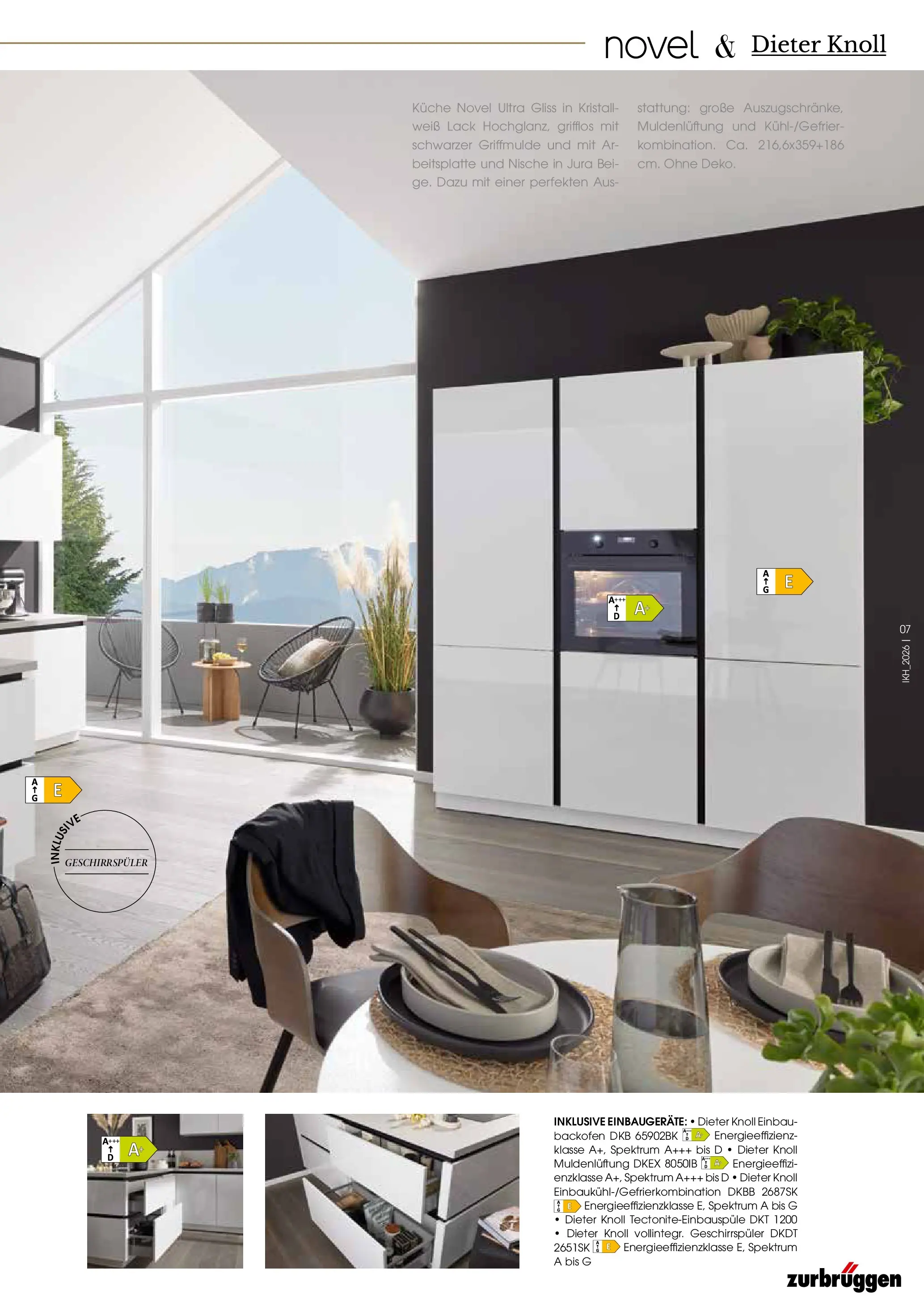 Zurbrüggen Küchen Journal (ab 27.05.2026) zum Blättern | Seite: 7 | Produkte: Jura, Geschirrspüler, Küche, Backofen