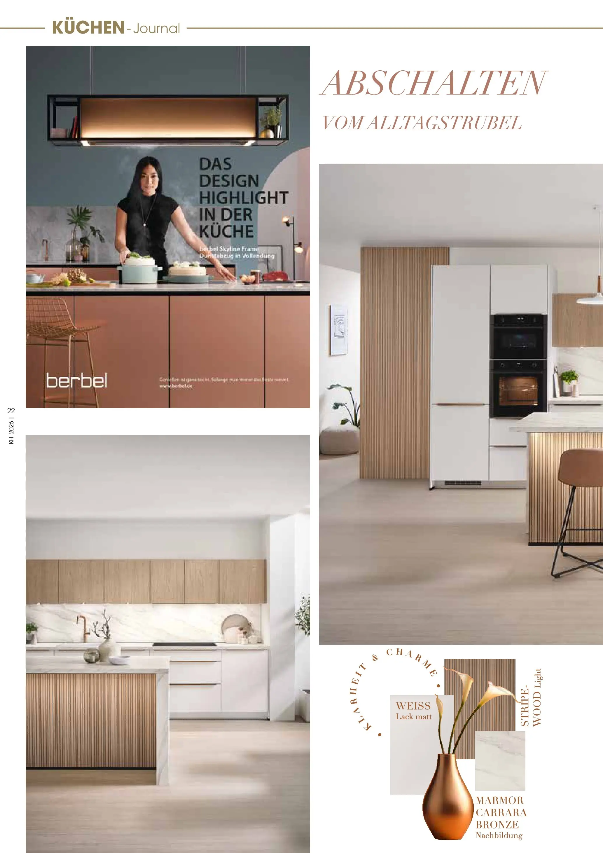 Zurbrüggen Küchen Journal (ab 27.05.2026) zum Blättern | Seite: 22 | Produkte: Küche