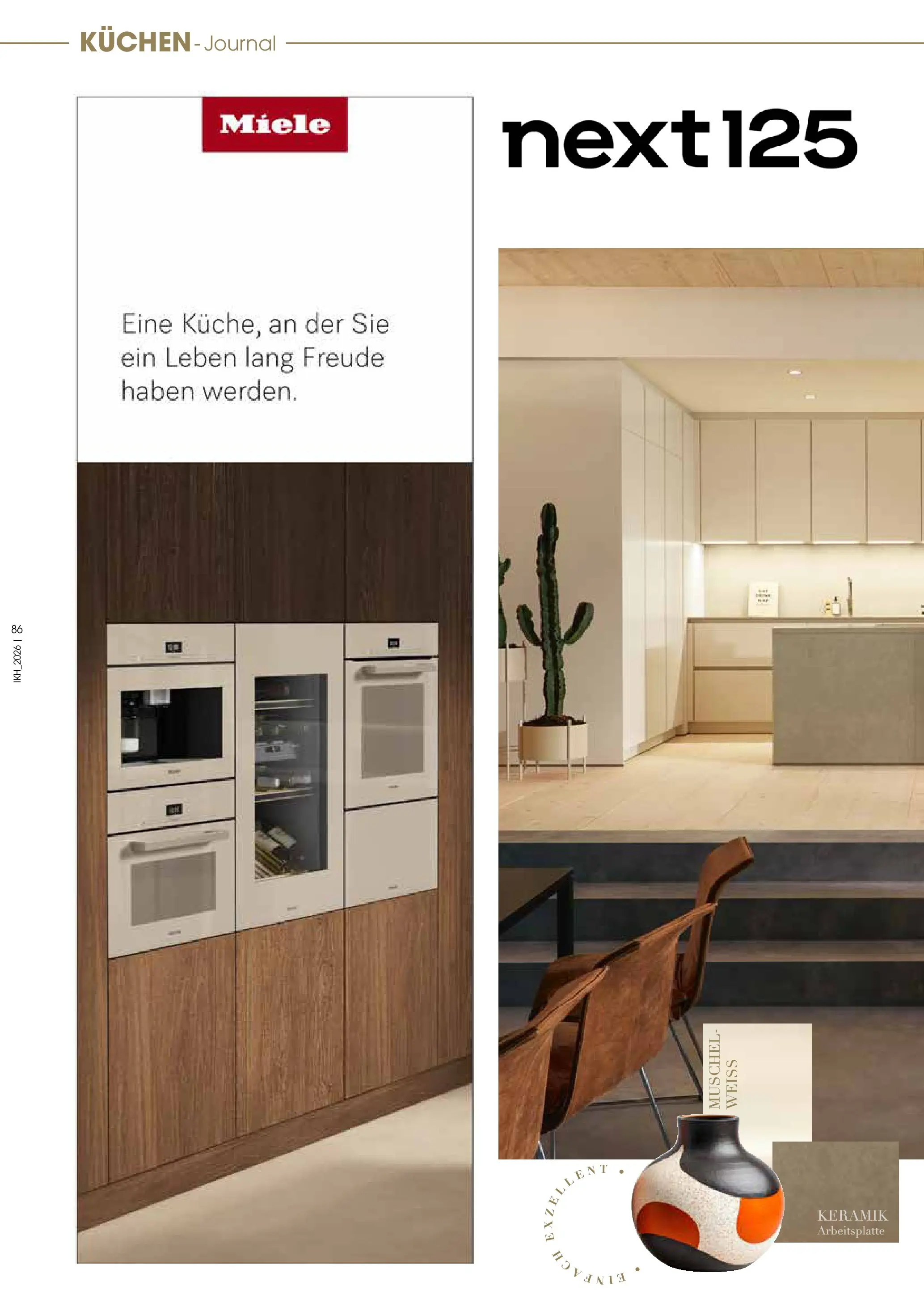Zurbrüggen Küchen Journal (ab 27.05.2026) zum Blättern | Seite: 86 | Produkte: Miele