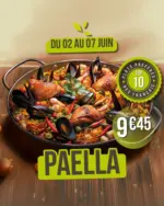 Crescendo Offre Paella - au 07.06.2026