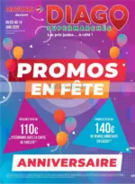 Diagonal Supermarch&eacute; PROMOS EN FETE - au 14.06.2026