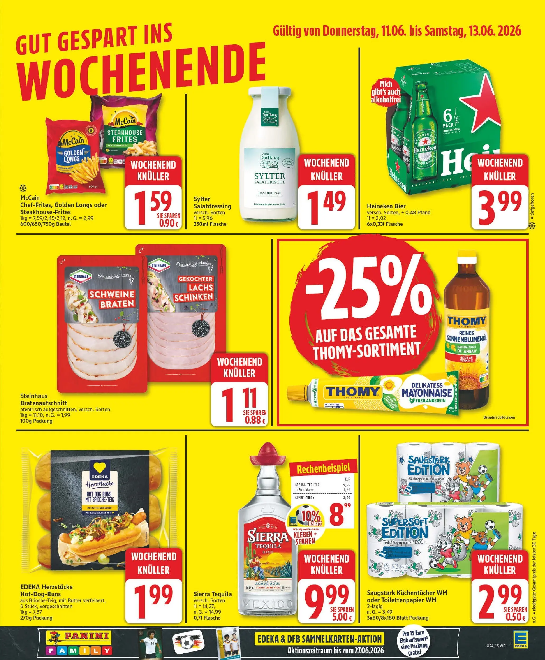 Edeka prospekt Zossen (ab 08.06.2026) » Angebote Online | Seite: 17 | Produkte: Bier, Dressing, McCain, Kuchen