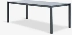 JYSK Masă grădină LANGET 95x207 neagră