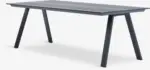 JYSK JYSK Masă grădină FAUSING 100x220 neagră - p&acirc;nă la 10-06-26
