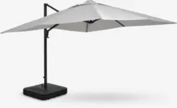JYSK Umbrelă suspendată BUBERG 300x300 gri deschis