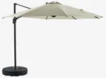 JYSK JYSK Umbrelă suspendată TRONDHEIM &Oslash;300 albă - p&acirc;nă la 10-06-26