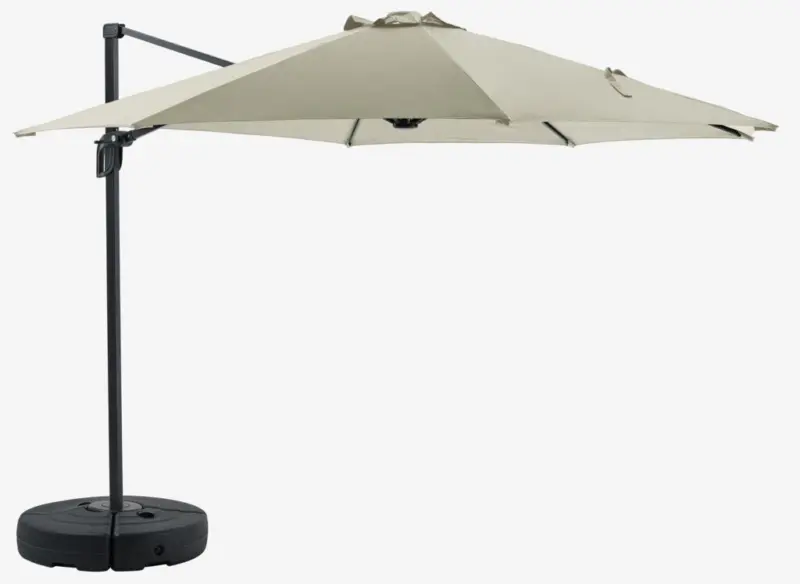 JYSK Umbrelă suspendată TRONDHEIM &Oslash;300 albă