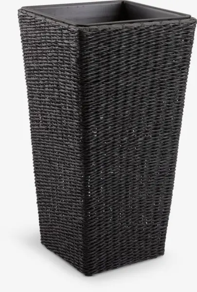 JYSK Ghiveci KUBB 36x36x70 negru