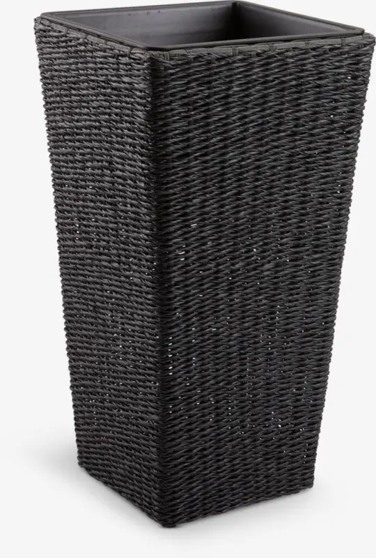 JYSK Ghiveci KUBB 36x36x70 negru