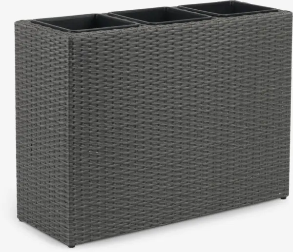 JYSK Jardinieră STOKKAND 30x83x60 gri