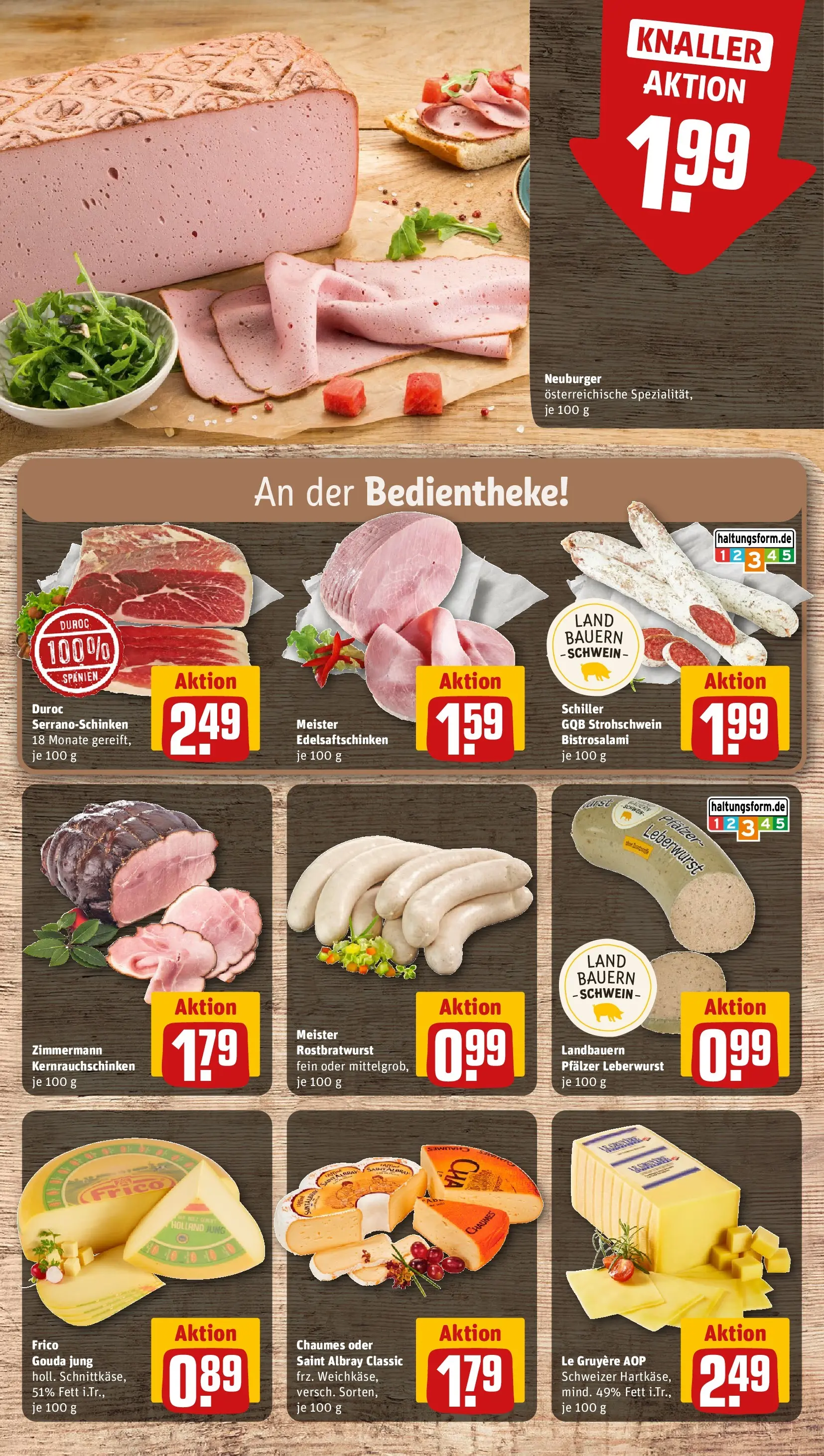 REWE Prospekt ab 07.06.2026 zum Blättern » Angebote | Seite: 10 | Produkte: Gouda