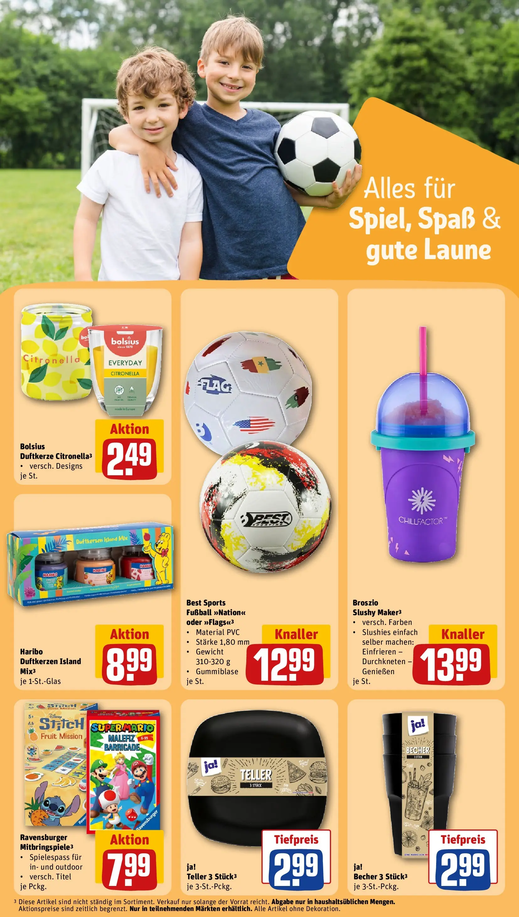 REWE Prospekt ab 07.06.2026 zum Blättern » Angebote | Seite: 20 | Produkte: Gewicht, Haribo, Fußball