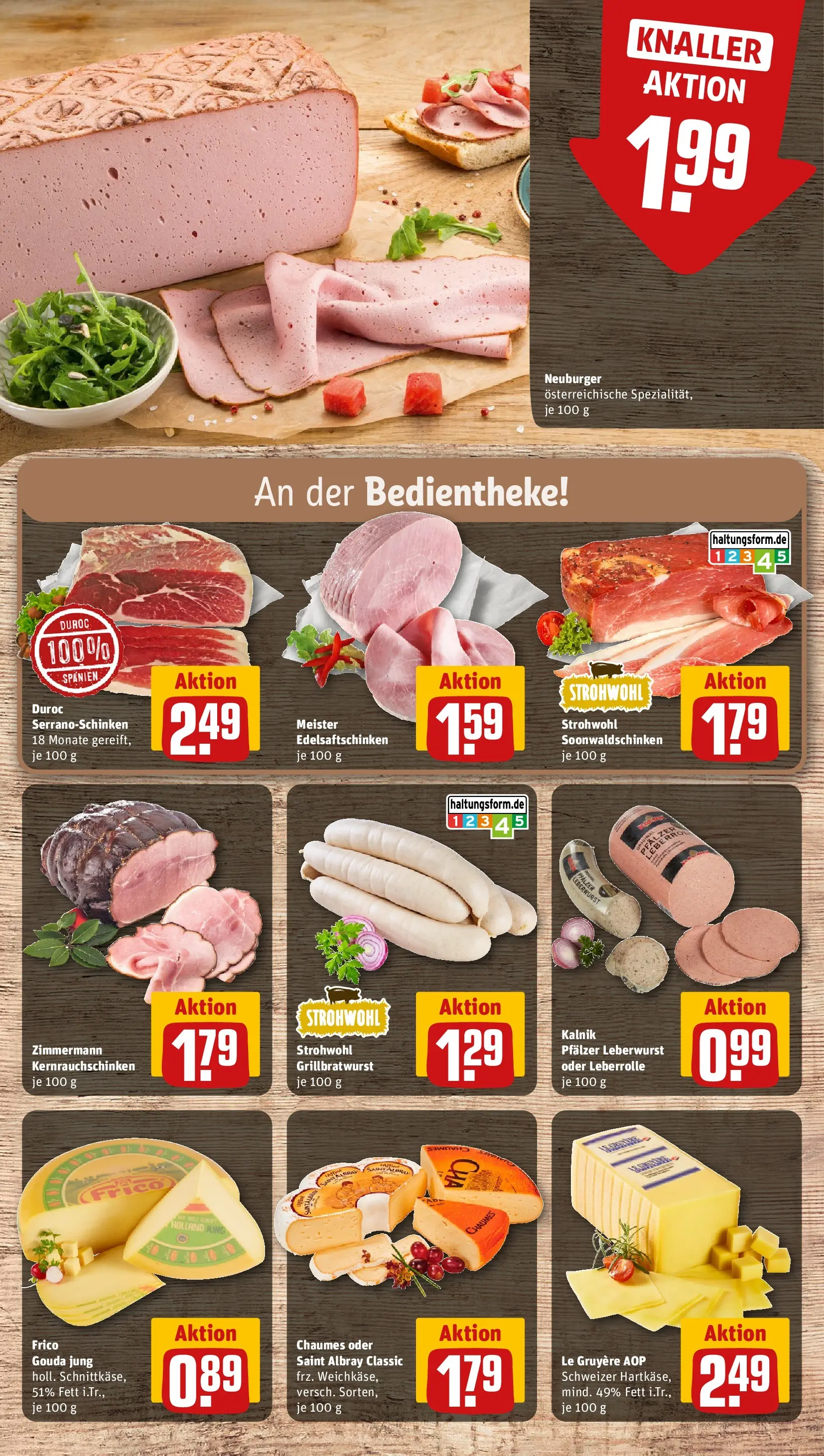 REWE Prospekt ab 07.06.2026 zum Blättern » Angebote | Seite: 10 | Produkte: Gouda
