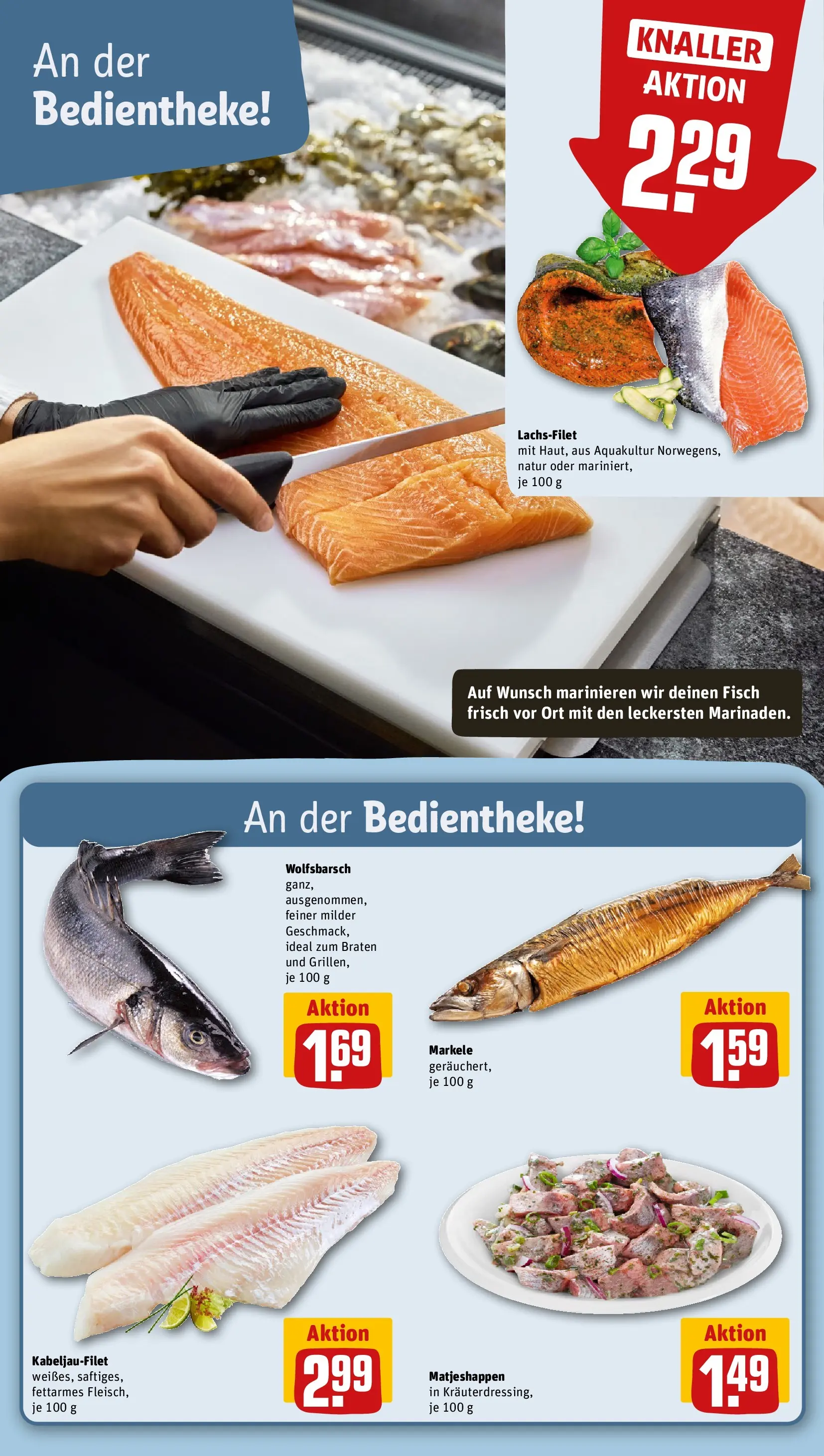 REWE Prospekt ab 08.06.2026 zum Blättern » Angebote | Seite: 27 | Produkte: Fisch