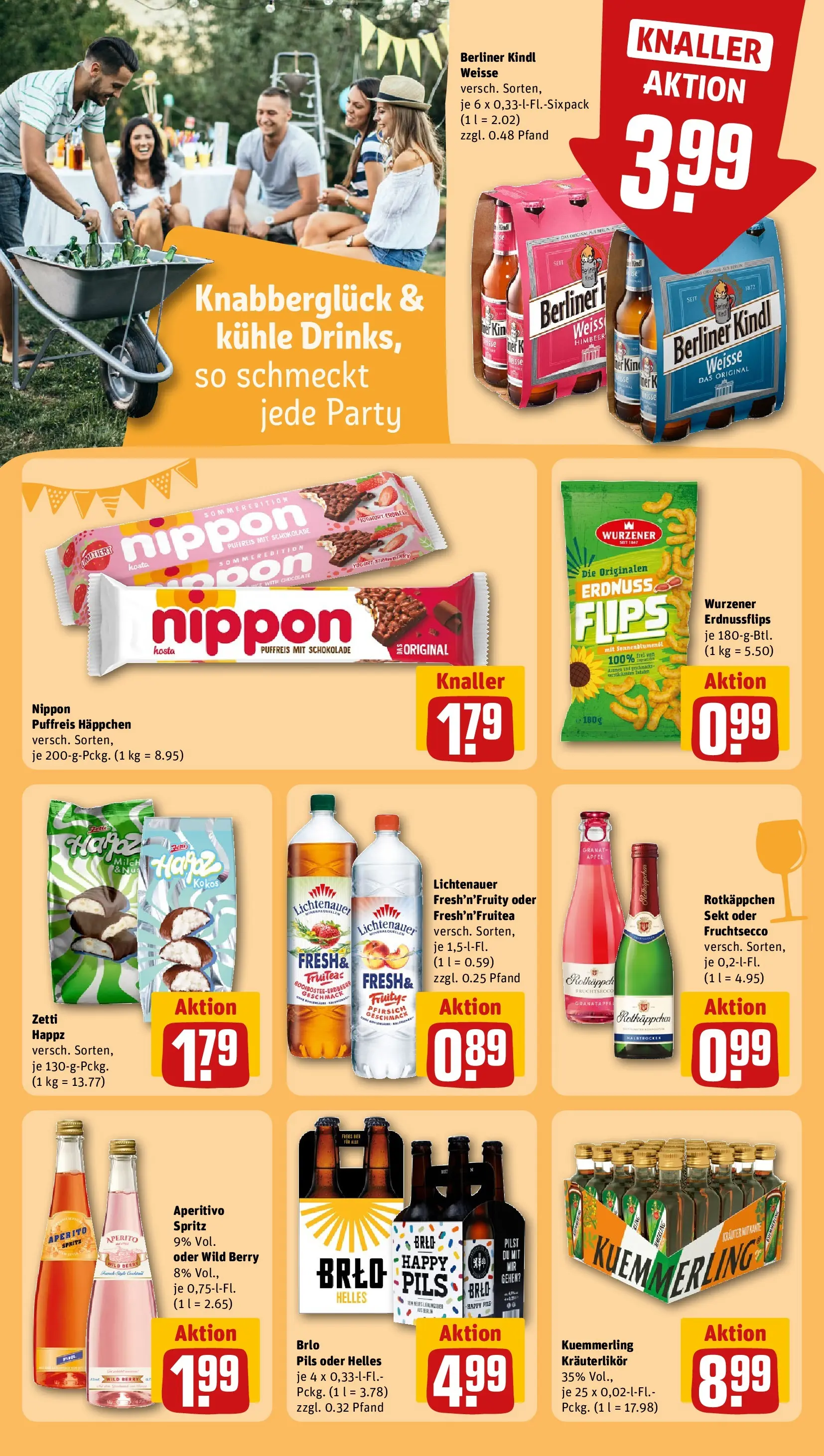 REWE Prospekt ab 07.06.2026 zum Blättern » Angebote | Seite: 21 | Produkte: Sprite, Äpfel, Pfirsich, Rotkäppchen