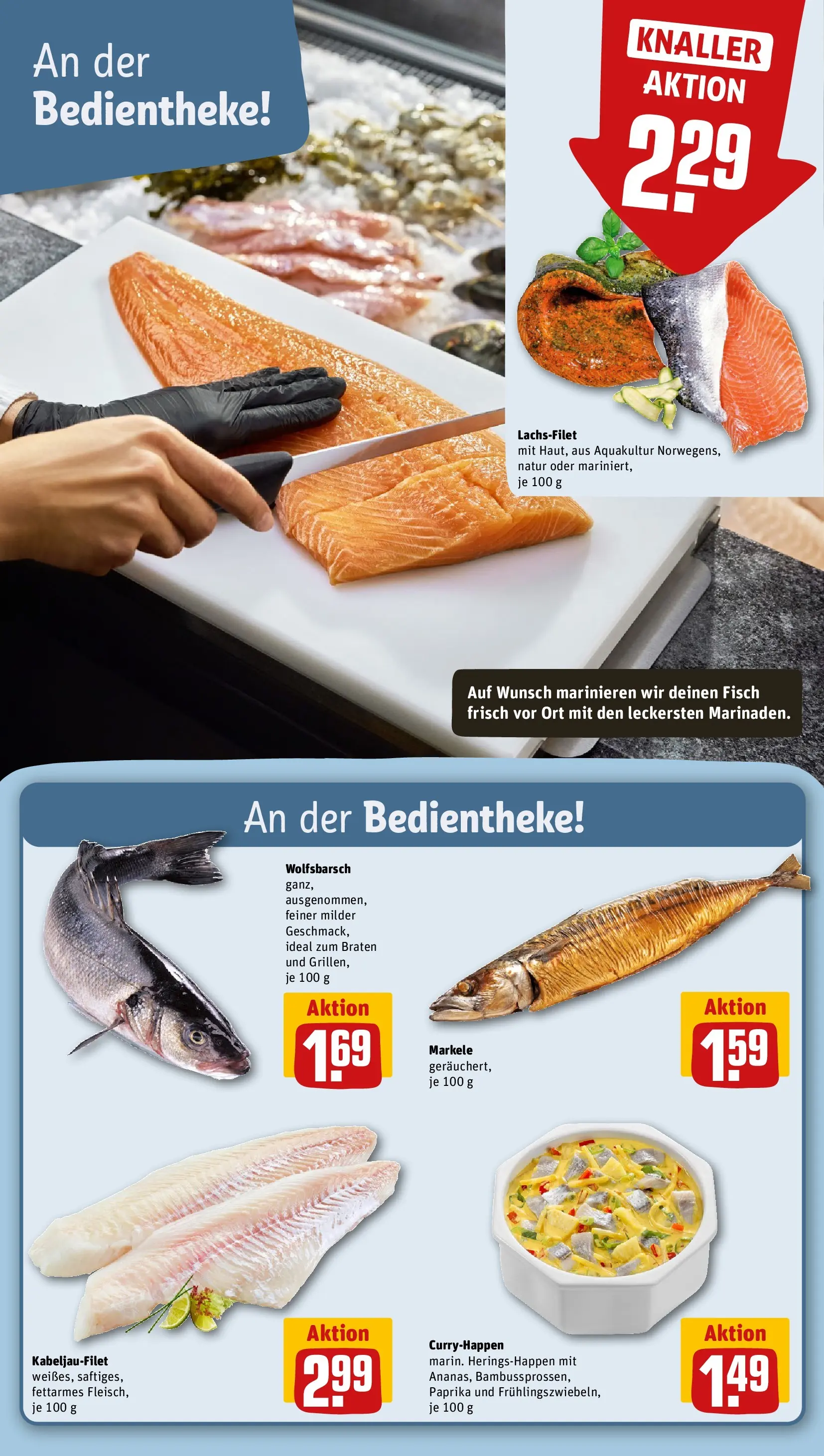 REWE Prospekt ab 08.06.2026 zum Blättern » Angebote | Seite: 29 | Produkte: Fisch, Paprika