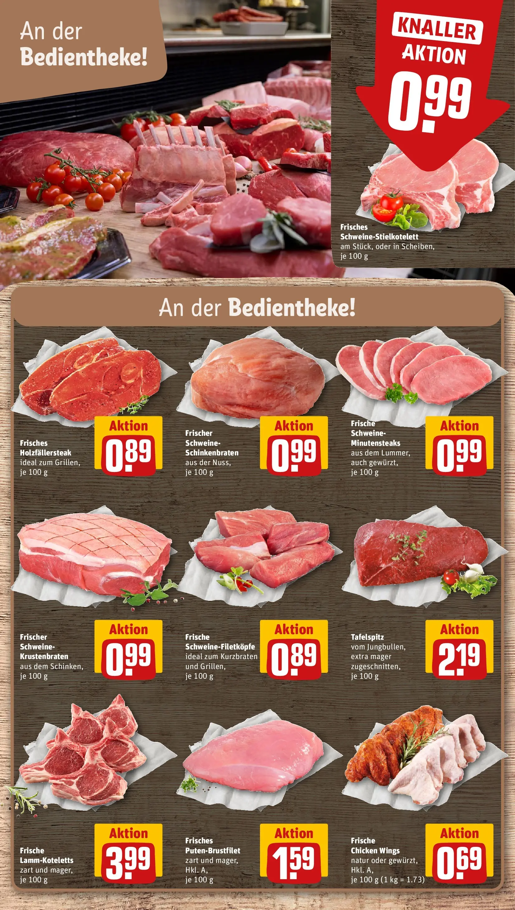 REWE Prospekt ab 08.06.2026 zum Blättern » Angebote | Seite: 8 | Produkte: Tafelspitz, Krustenbraten, Steak