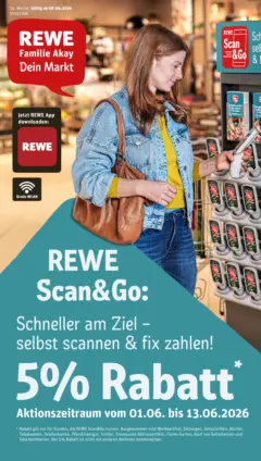 Rewe Prospekt Liederbach A. T. / Oberliederbach ab 08.06.2026 gültig