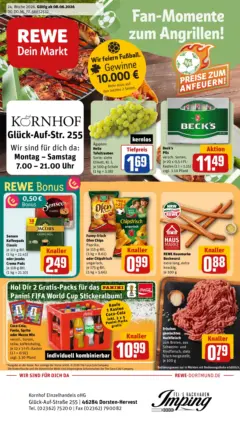 Rewe Prospekt Dorsten ab 08.06.2026 gültig