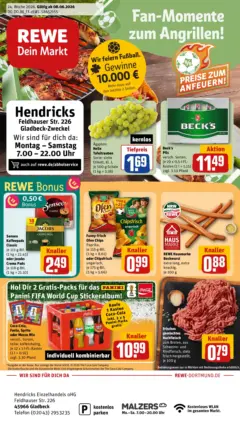 Rewe Prospekt Gladbeck ab 08.06.2026 gültig