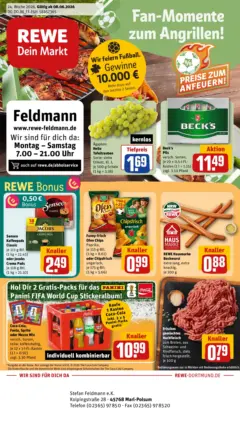 Rewe Prospekt Marl ab 08.06.2026 gültig