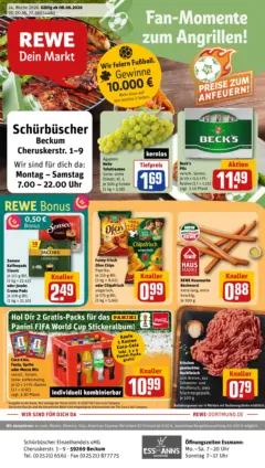 Rewe Prospekt Beckum ab 08.06.2026 gültig Rewe Prospekt Beckum ab 08.06.2026 gültig