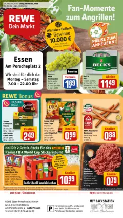 Rewe Prospekt Essen ab 08.06.2026 gültig Rewe Prospekt Essen ab 08.06.2026 gültig