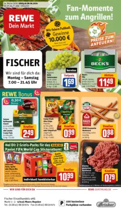 Rewe Prospekt Moers ab 08.06.2026 gültig