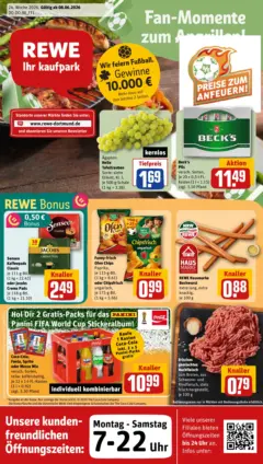 Rewe Prospekt Bottrop / Kirchhellen ab 08.06.2026 gültig
