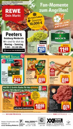 Rewe Prospekt Duisburg ab 08.06.2026 gültig