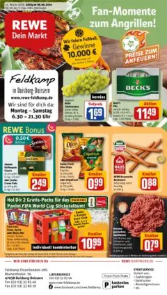 Rewe Prospekt Duisburg / Duissern ab 08.06.2026 gültig