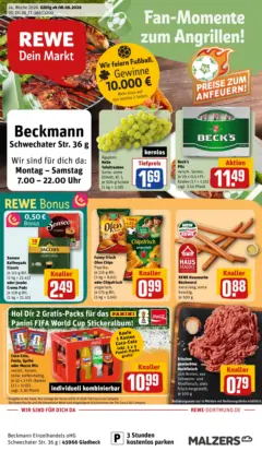 Rewe Prospekt Gladbeck ab 08.06.2026 gültig
