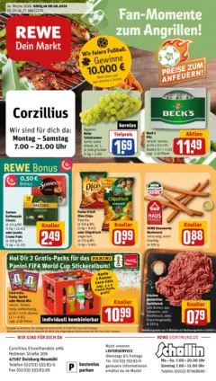 Rewe Prospekt Duisburg ab 08.06.2026 gültig