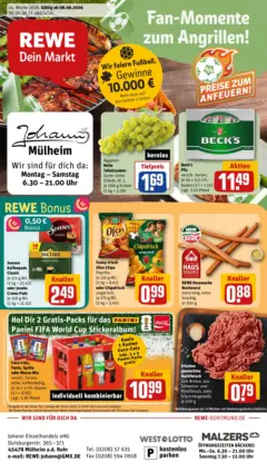 Rewe Prospekt Mülheim An Der Ruhr ab 08.06.2026 gültig