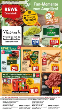 Rewe Prospekt Castrop-Rauxel ab 08.06.2026 gültig