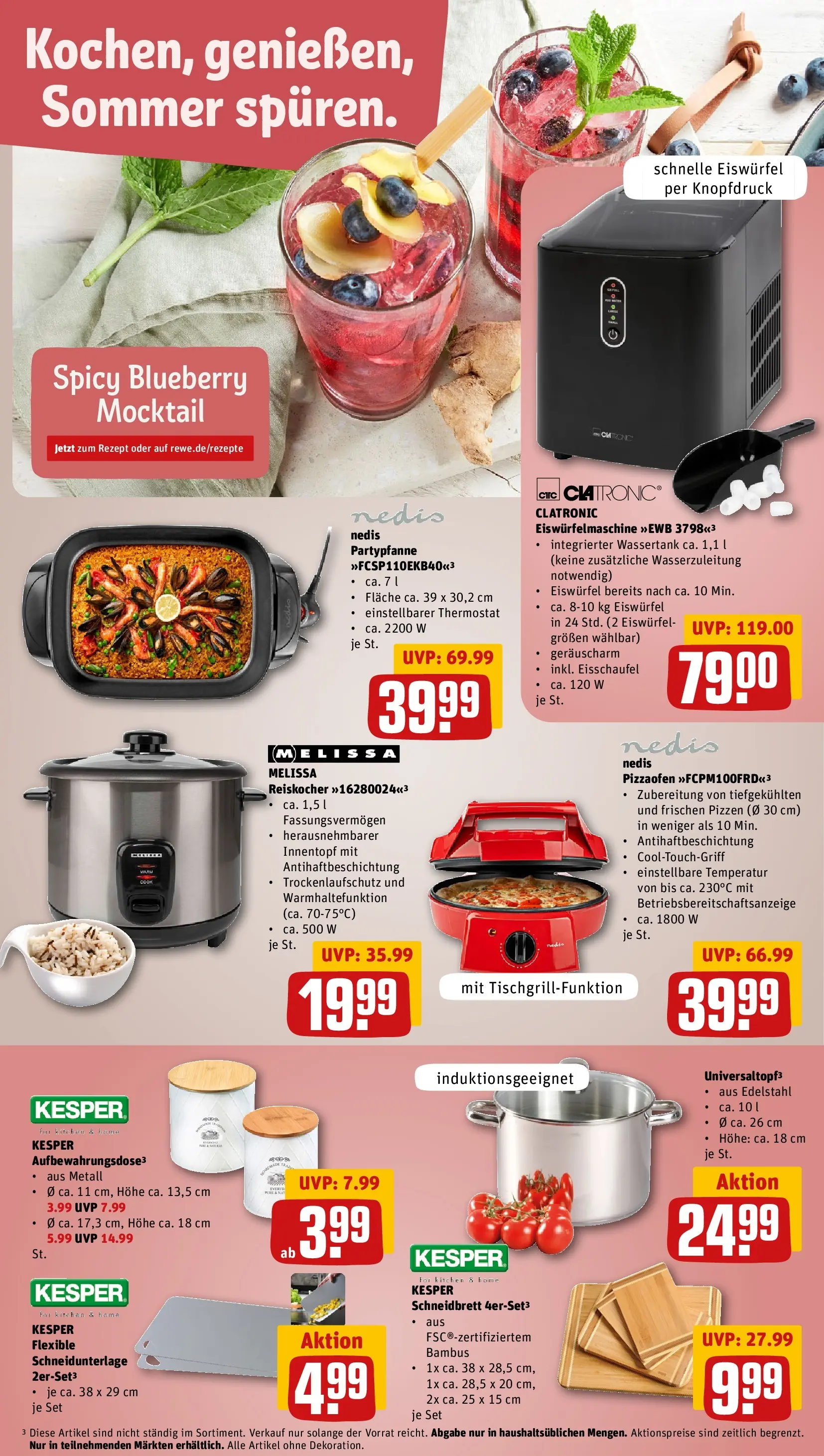 REWE Prospekt ab 08.06.2026 zum Blättern » Angebote | Seite: 34 | Produkte: Pizza