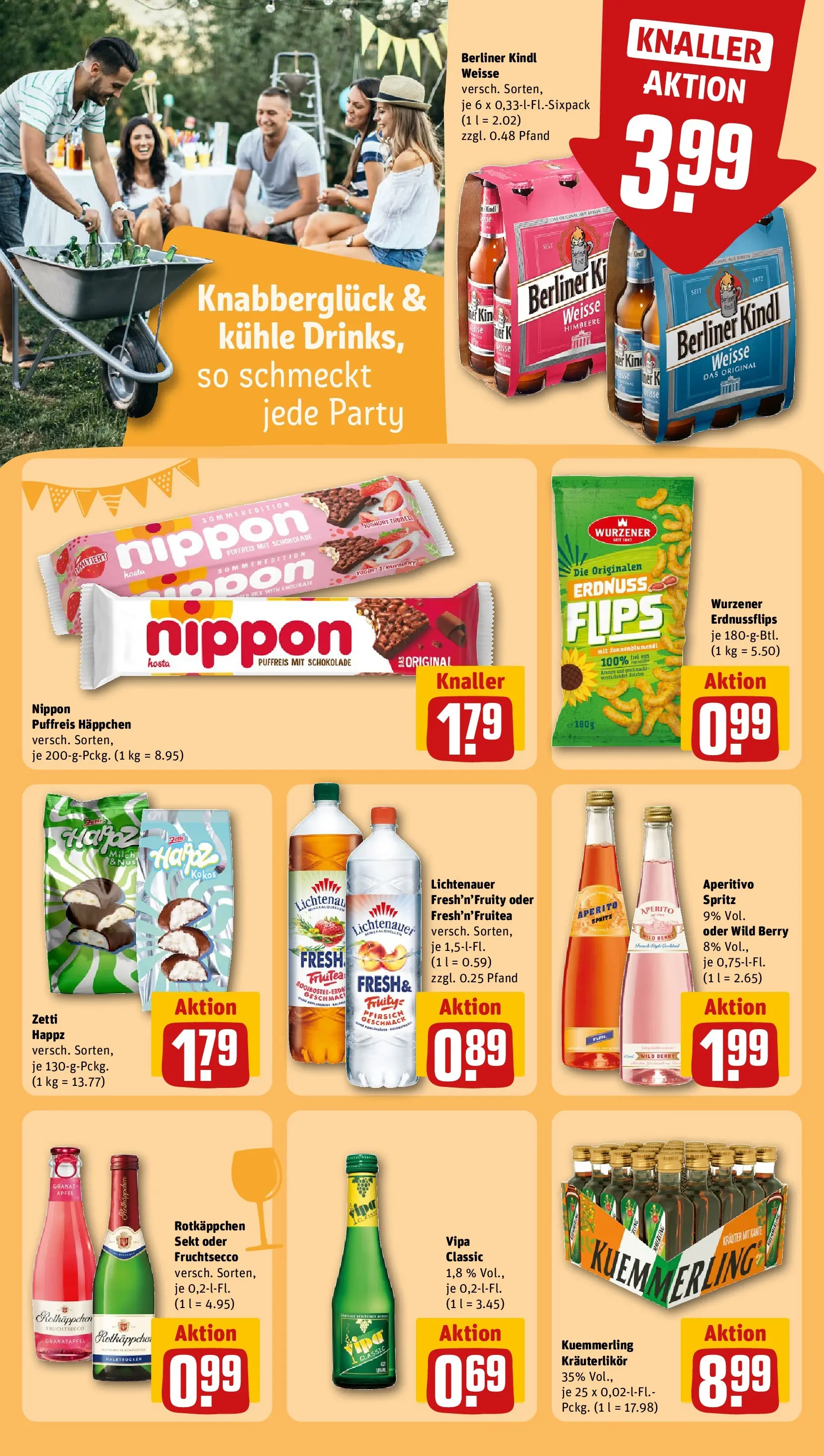 REWE Prospekt ab 08.06.2026 zum Blättern » Angebote | Seite: 17 | Produkte: Rotkappchen sekt, Joghurt, Schokolade, Kuemmerling