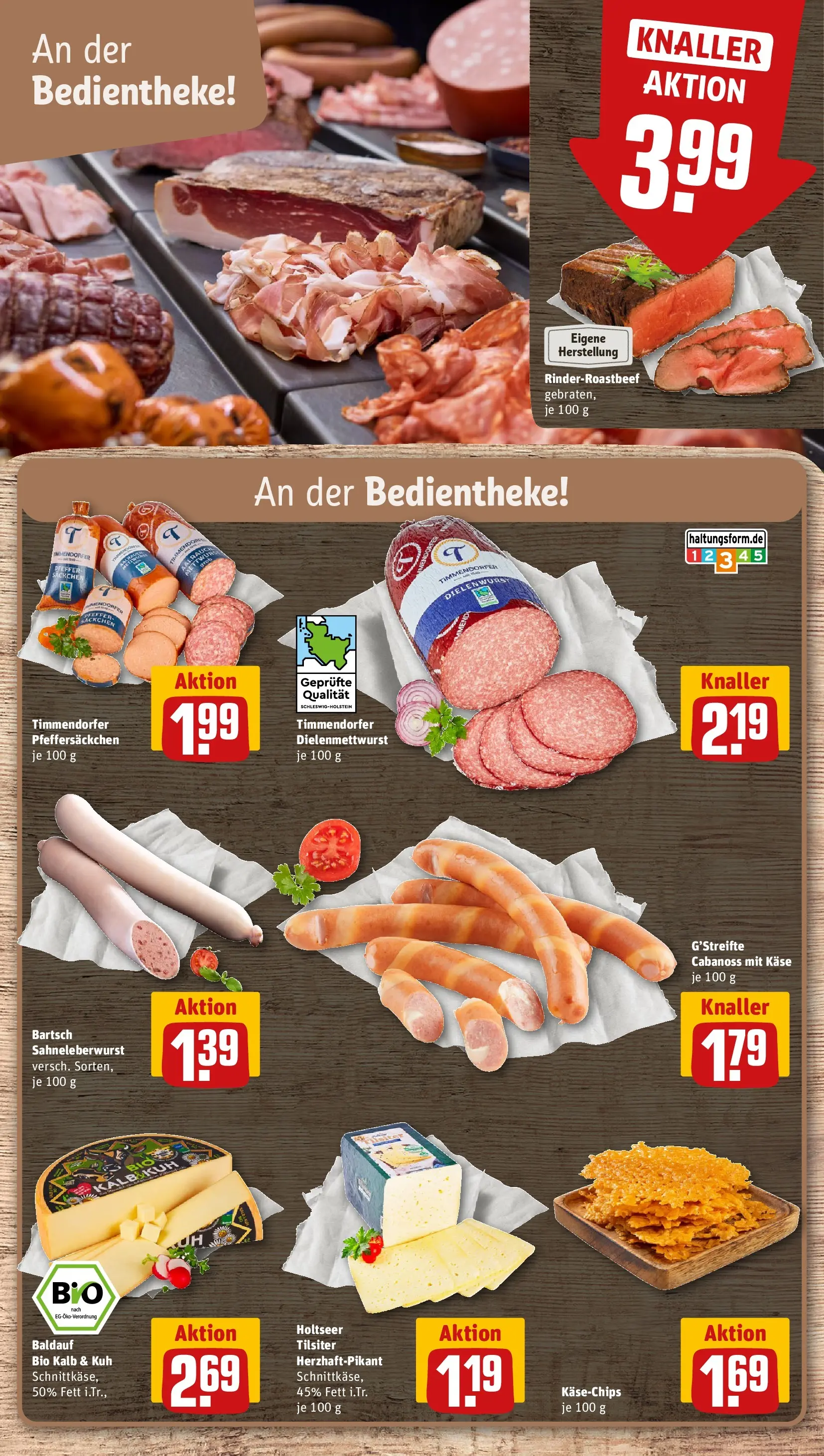 REWE Prospekt ab 08.06.2026 zum Blättern » Angebote | Seite: 10 | Produkte: Käse, Pfeffer, Salami, Chips